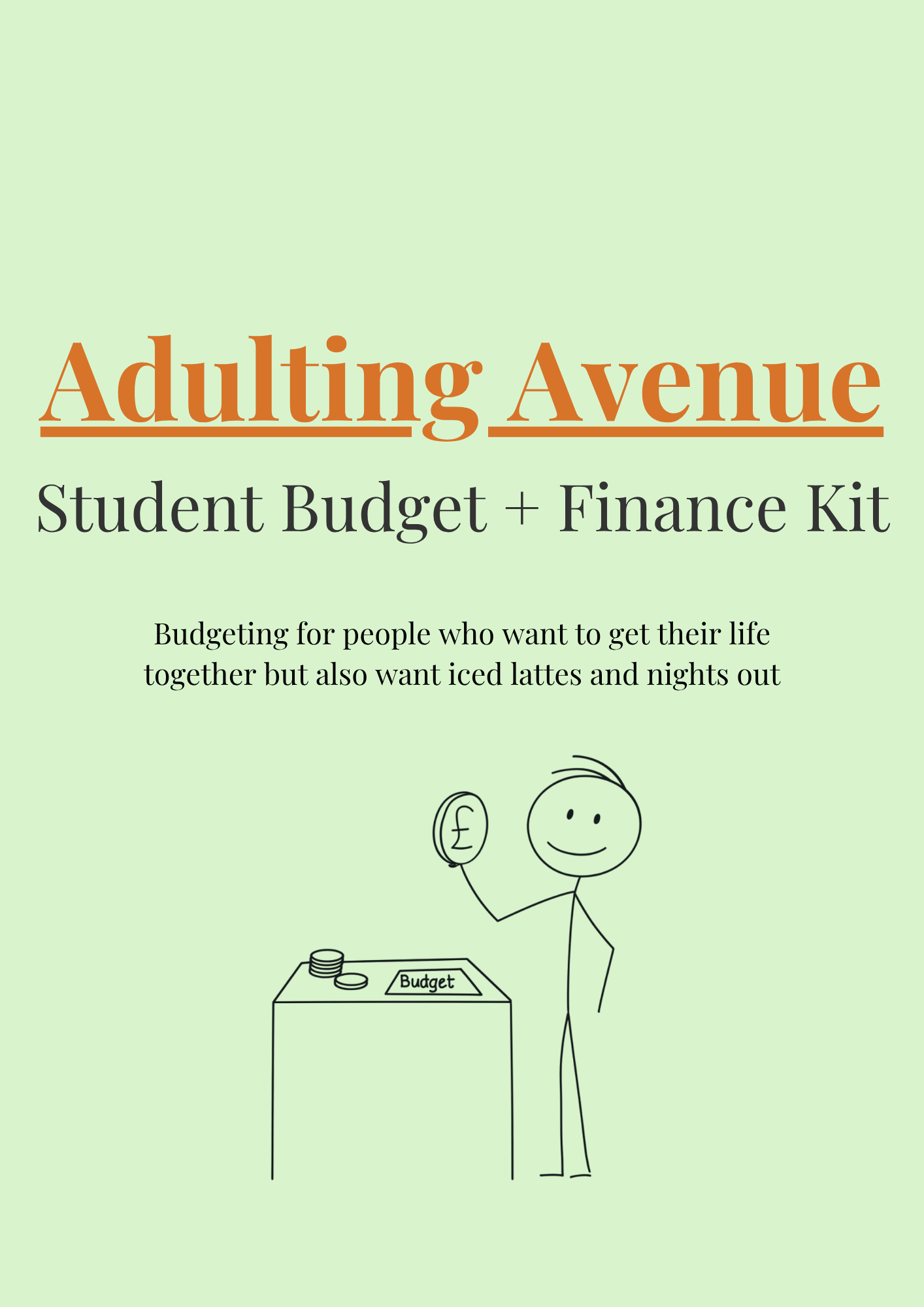 Student Budget and Finance Kit