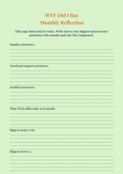 Student Budget and Finance Kit